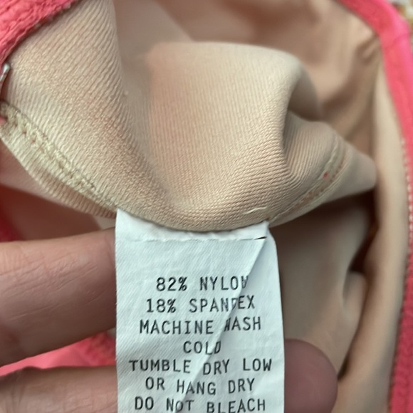 Kortni Jeane melon pink high waisted swim bottoms large - Picture 9 of 10